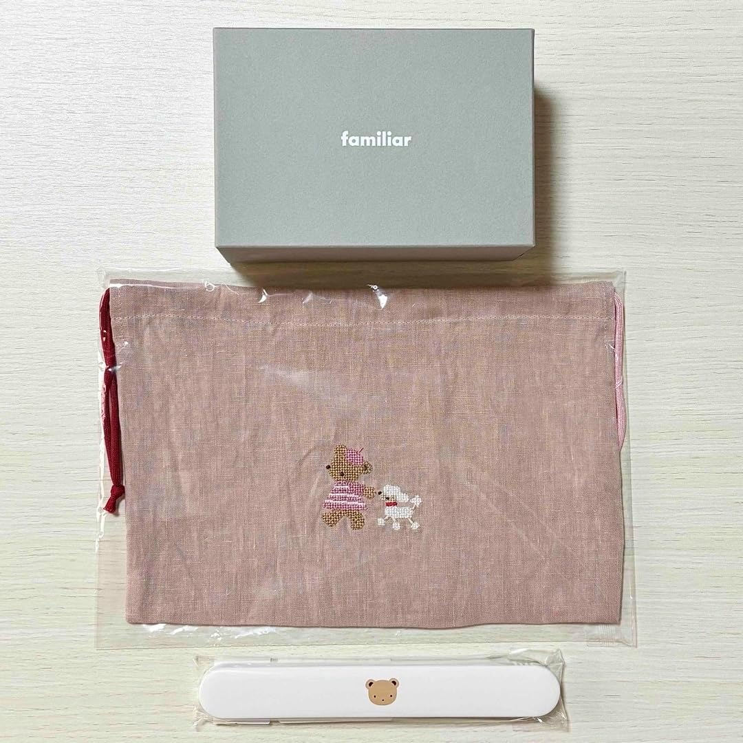 ファミリア ランチボックス 巾着 はしセット 3点セット お弁当 弁当箱